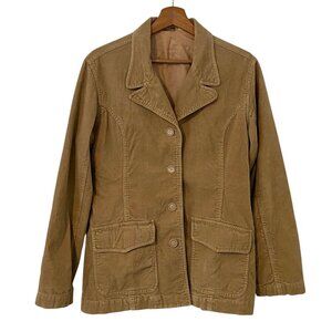Dorothy Perkins Corduroy Jacket Womens Size 14 Button Up Long Sleeve Lined